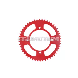   101 Octane hátsó lánckerék 50 fog 420, piros, Beta RR 50 Motard (2005-2017), Beta E4 korlátozásoldó