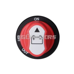 Akkumulátor leválasztó kapcsoló d=29mm, 32V 100A