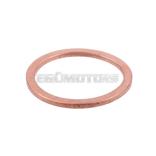 exhaust gasket 28x34mm solid copper for Simson S50, S51, S53, S70, S83, SR50, SR70, Schwalbe, Sperber, Spatz, Habicht, Star