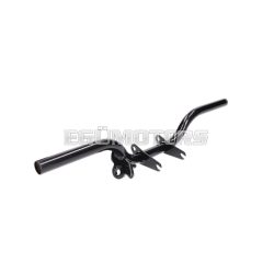   Lábtartó rúd fekete, oldalsztender konzollal, Simson S50, S51, S70, S53, S83