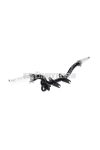 footrest rod black w/ side stand holder plate and folding pegs for Simson S50, S51, S70, S53, S83