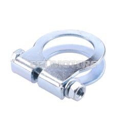   exhaust manifold clamp zinc coated 28mm for Simson S50, S51, S53, S70, S83,  SR50, SR80, Schwalbe, Sperber, Habicht, Star