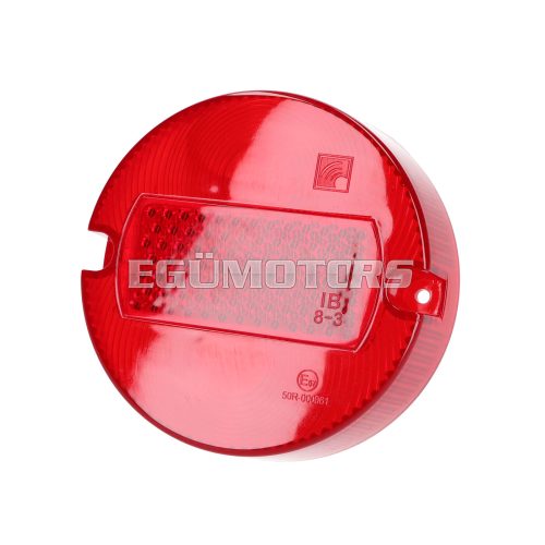 rear light lens 100mm red for Simson S50, S51, S70, KR50, KR51, Schwalbe