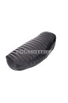 seat cover pleated black for Simson S50, S51, KR51/2, SR4-3, SR4-4, Star, Schwalbe, Sperber, Habicht