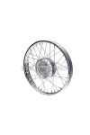 spoke wheel 1.60 x 16 inch chromed steel for Simson KR51/1, KR51/2 Schwalbe, S50, S51, S53, S70, S83, SR4-1 Spatz, SR4-2 Star, SR4-3 Sperber, SR4-4 Habicht, Duo