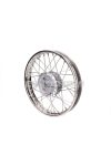 spoke wheel 1.60 x 16 inch stainless steel for Simson KR51/1, KR51/2 Schwalbe, S50, S51, S53, S70, S83, SR4-1 Spatz, SR4-2 Star, SR4-3 Sperber, SR4-4 Habicht, Duo