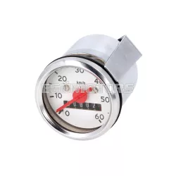   Sebességmérő 60km/h, kerek, 48mm, Simson S50, S51, S70, Schwalbe, Sperber, Habicht, Star