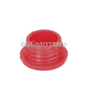 Váltófedél csavarzáró dugó, piros műanyag, Simson S51, S53, S70, KR51/2, SR50, SR80