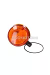 Első index lámpa egység, 80mm, narancs, fekete sapkával, Simson S50, S51, S70, SR50, SR80