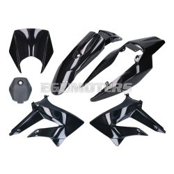   fairing kit complete black for Derbi Senda 2011-, Gilera RCR, SMT 2011-