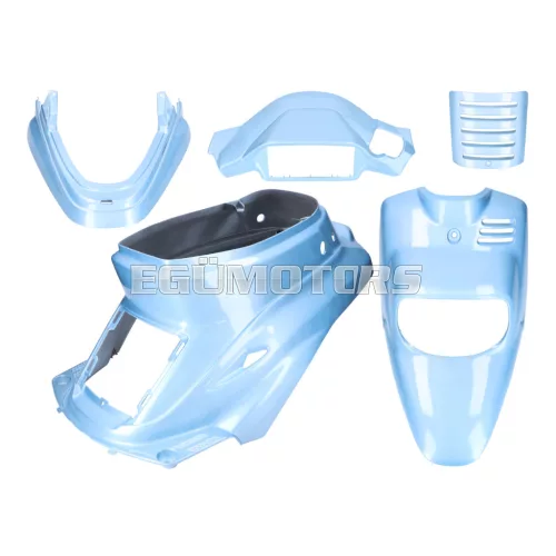 TNT idom készlet Hawaii kék, 5 részes, MBK Booster (2004-ig), Yamaha BWS (2004-ig)