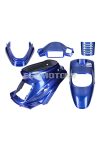 fairing kit blue metallic 5-part for MBK Booster -2004, Yamaha BWS -2004