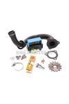 derestriction kit CDI unit adjustable / black manifold for Derbi Senda, Aprilia RX 50, SX 50, Gilera RCR, SMT 2018- (Euro4)