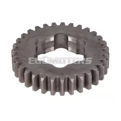   Üresjárati fogaskerék 31 fog, 4. sebességhez, Simson S51, S53, S70, S83, SR50, SR80, KR51/2 Schwalbe