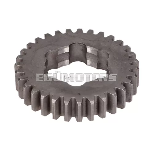 Üresjárati fogaskerék 31 fog, 4. sebességhez, Simson S51, S53, S70, S83, SR50, SR80, KR51/2 Schwalbe