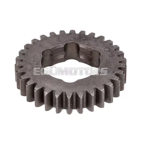 Üresjárati fogaskerék 30 fog, 4. sebességhez, 4 sebességes váltóhoz, Simson S51, S53, S70, S83, SR50, SR80, KR51/2 Schwalbe