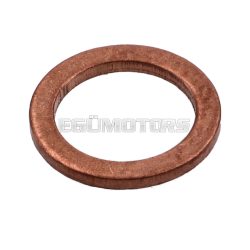   sealing washer 6.5x9.5x1.0mm copper for Simson S50, S51, S53, S70, S83, SR50, SR80, KR51/2