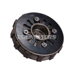   OEM Standard Teljes kuplung szett, 12 db-os, megerősített lemezes rugóval 1,6 mm, kompatibilis Simson S51, S53, S70, S83, SR50, SR80, KR51/2, M531, M541, M741