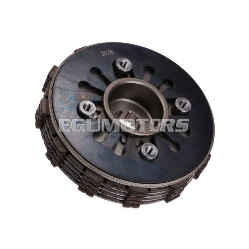 OEM Standard Teljes kuplung szett, 12 db-os, megerősített lemezes rugóval 1,6 mm, kompatibilis Simson S51, S53, S70, S83, SR50, SR80, KR51/2, M531, M541, M741