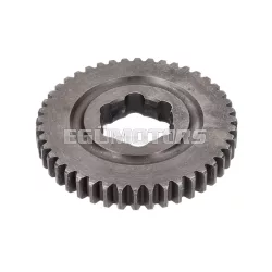   OEM Standard segédfogaskerék 44 fog, 1. sebességhez, 3 sebességes váltóhoz, Simson S51, S53N, SR50, KR51/2 = 41421