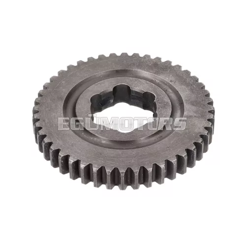 OEM Standard segédfogaskerék 44 fog, 1. sebességhez, 3 sebességes váltóhoz, Simson S51, S53N, SR50, KR51/2 = 41421