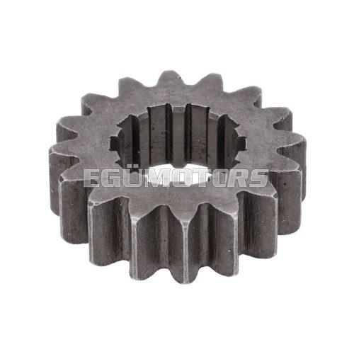 fixed gear wheel 16 teeth 2nd speed 4-speed transmission for Simson S51, S53, S70, S83, SR50, SR80, KR51/2, M531, M541, M741