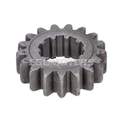   fixed gear wheel 17 teeth 2nd speed 3-speed transmission for Simson S51, S53, S70, S83, SR50, SR80, KR51/2, M531, M541, M741