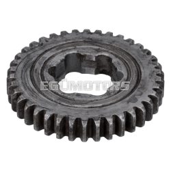   idler gear 38 teeth 2nd speed 3-speed transmission for Simson S51, S53, S70, S83, SR50, SR80, KR51/2, M531, M541, M741