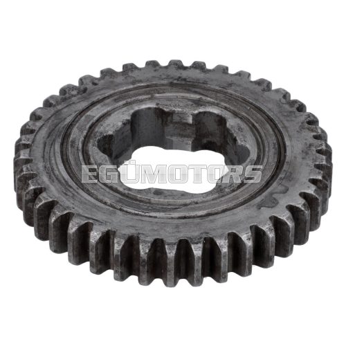 idler gear 38 teeth 2nd speed 3-speed transmission for Simson S51, S53, S70, S83, SR50, SR80, KR51/2, M531, M541, M741