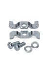 alternator base plate mounting parts set 6-piece for Simson S50, S51, S53, S70, S83, SR50, SR80, KR50, KR51/2, M531, M541, M741