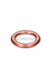 copper seal ring 6x10mm for Simson S50, SR4-1, SR4-2, SR4-3, SR4-4, KR51/1 Schwalbe, Star, Sperber, Spatz, Habicht