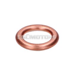   copper seal ring 6x10mm for Simson S50, SR4-1, SR4-2, SR4-3, SR4-4, KR51/1 Schwalbe, Star, Sperber, Spatz, Habicht