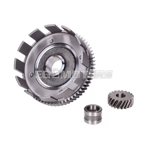 OEM Standard Kuplungkosár hajtófogaskerékkel (20 fog), Simson S50, KR51/1, SR4- M53, M54