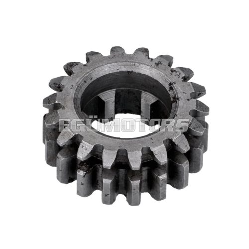 2nd speed primary transmission gear 18 teeth for Simson S50, SR4-1, SR4-2, SR4-3, SR4-4 KR50/1, KR51/1, Schwalbe, Star, Sperber, Spatz, Habicht