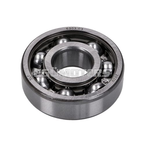 crankshaft ball bearing SLF 6303 C3 for Simson S50, SR4-1, SR4-2, SR4-3, SR4-4 KR50/1 Schwalbe, Star, Sperber, Spatz, Habicht