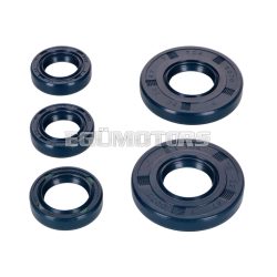   oil seal set TCK blue for Simson S50, SR4-1, SR4-2, SR4-3, SR4-4, KR51/1 Schwalbe, Star, Sperber, Spatz, Habicht