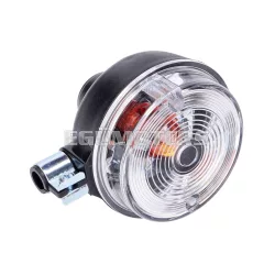   Hátsó index lámpa egység 80mm fehér, Simson S50, S51, S70, SR50, SR80