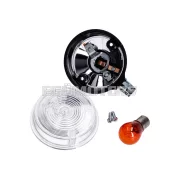 Hátsó index lámpa egység 80mm fehér, Simson S50, S51, S70, SR50, SR80