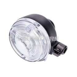   indicator light assy front 80mm white for Simson S50, S51, S70, SR50, SR80