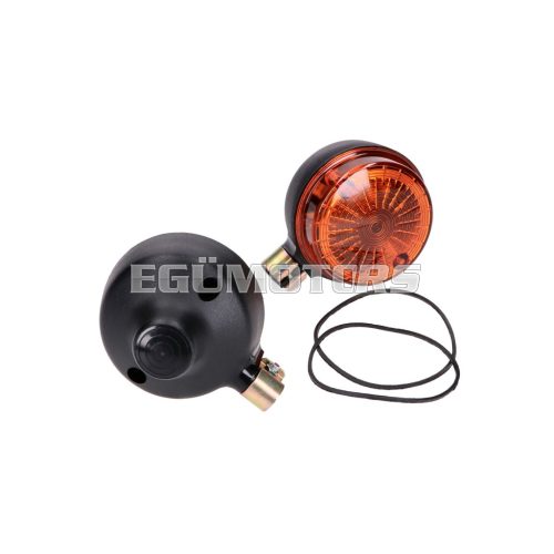 rear indicator light set round shape for Simson S50, S51, S70, SR50, SR80, MZ TS 250, ETZ 125, ETZ 150, ETZ 250