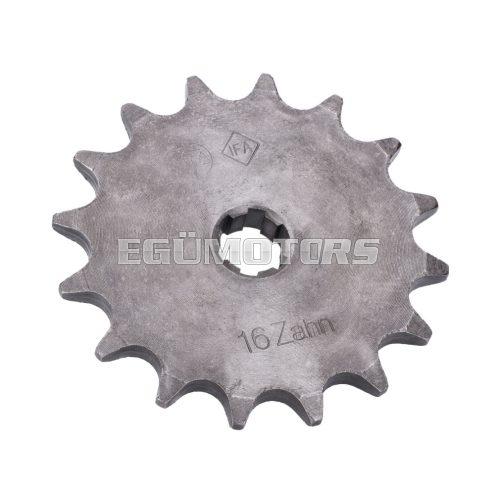 sprocket 16 tooth old type for Simson S50, SR4-1, SR4-2, SR4-3, SR4-4, KR51/1 Schwalbe, Star, Sperber, Spatz, Habicht