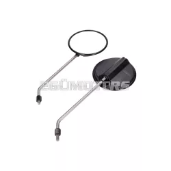   OEM Standard tükör készlet M8, kerek, 120mm, Simson S50, S51, S53, S70, S83, SR50, SR80, KR51/2