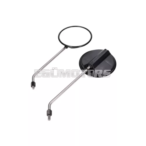 OEM Standard tükör készlet M8, kerek, 120mm, Simson S50, S51, S53, S70, S83, SR50, SR80, KR51/2