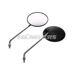   OEM Standard tükör készlet M8, kerek, 120mm, Simson S50, S51, S53, S70, S83, SR50, SR80, KR51/2