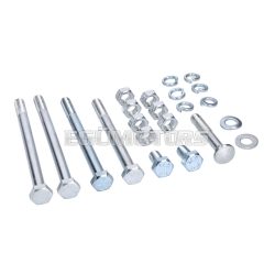   footrest bar, foot brake lever, engine mount, main stand standard parts set for Simson S50, S51, S53, S70, S83