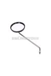 mirror left retro-style round shape 90mm, M8 thread for Simson S50, S51, S70, SR50, SR80, KR51/2 KR50 Schwalbe