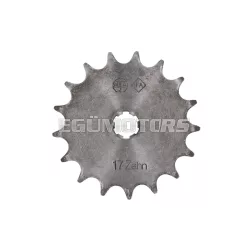   Lánckerék 17 fog, régi típus, Simson KR51 - KR51/1 Schwalbe [M53, M53/1]