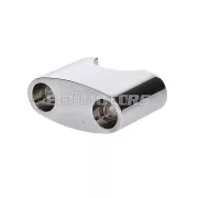 OEM Standard kormánybilincs alsó, krómozott, Simson S50, S51, S53, S70, S83
