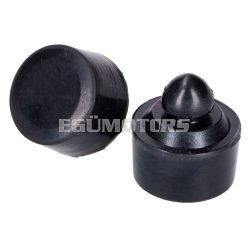   101 Octane Ülés gumi ütköző fekete, 2 db, Simson S50, S51, S70