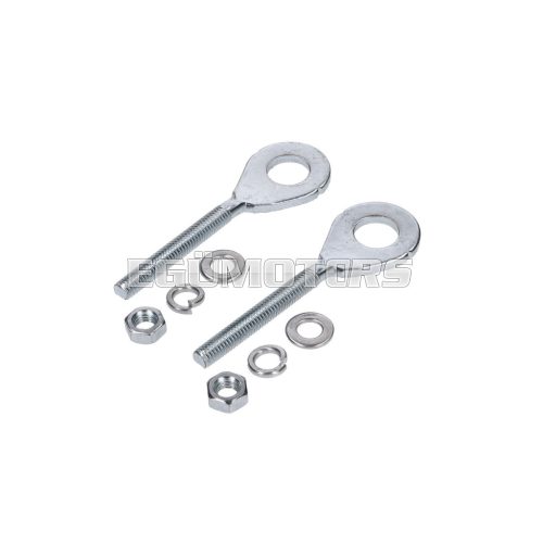 chain tensioner set zinc coated for Simson S50, S51, S53, S70, S83, SR50, SR80, Schwalbe, Spatz, Sperber, Habicht